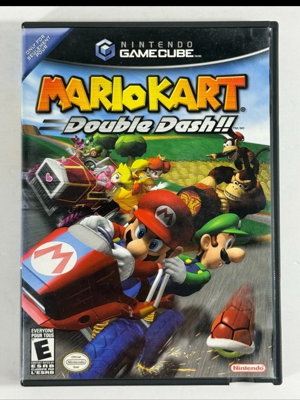 Mario Kart Double Dash (Nintendo GameCube, 2003) CIB Complete w/ Manual Tested